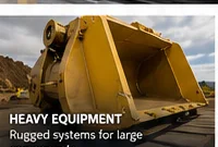 Concept rendering for Automated Blasting for Heavy Equipment